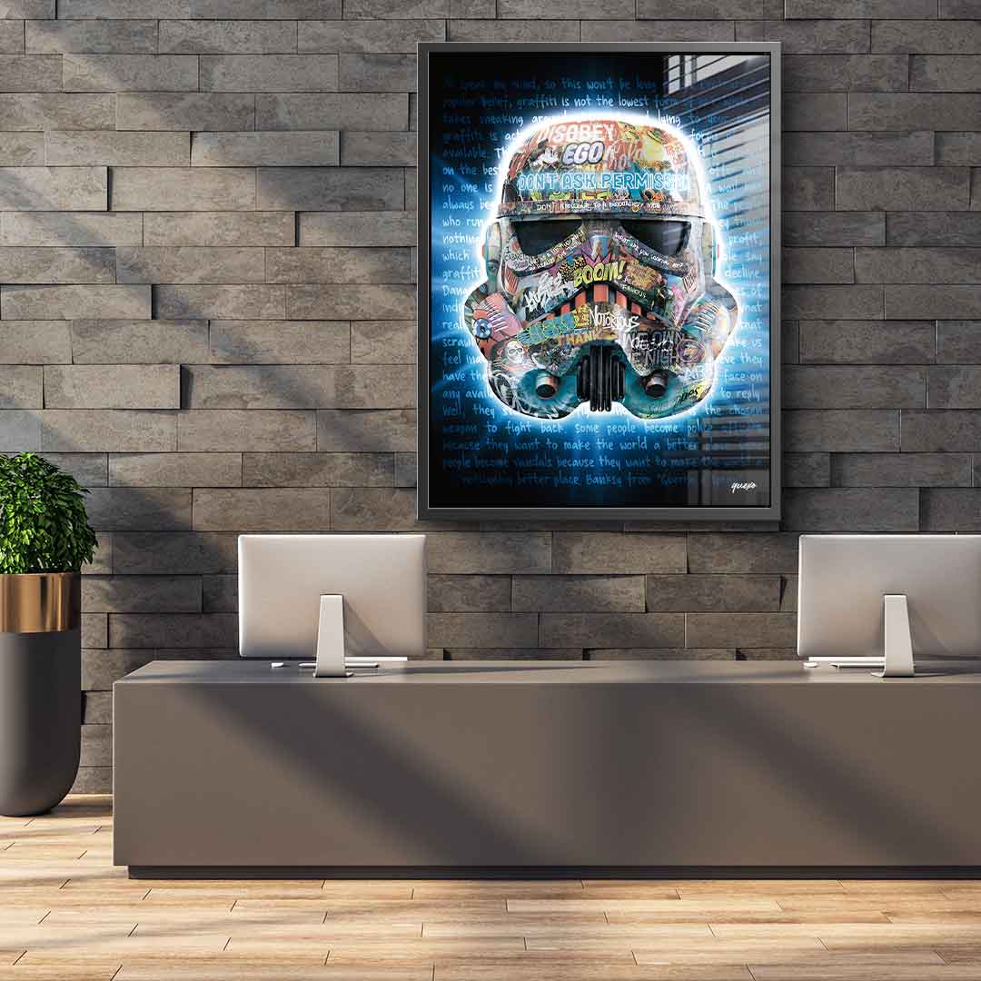 Don`t ask Permission - Acrylglas