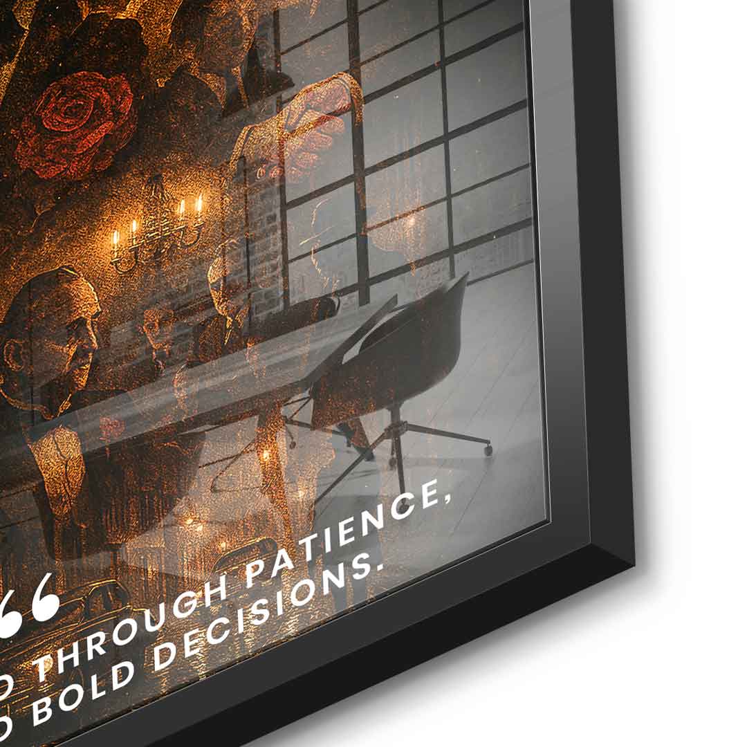 Success is Earned - acrylic glass