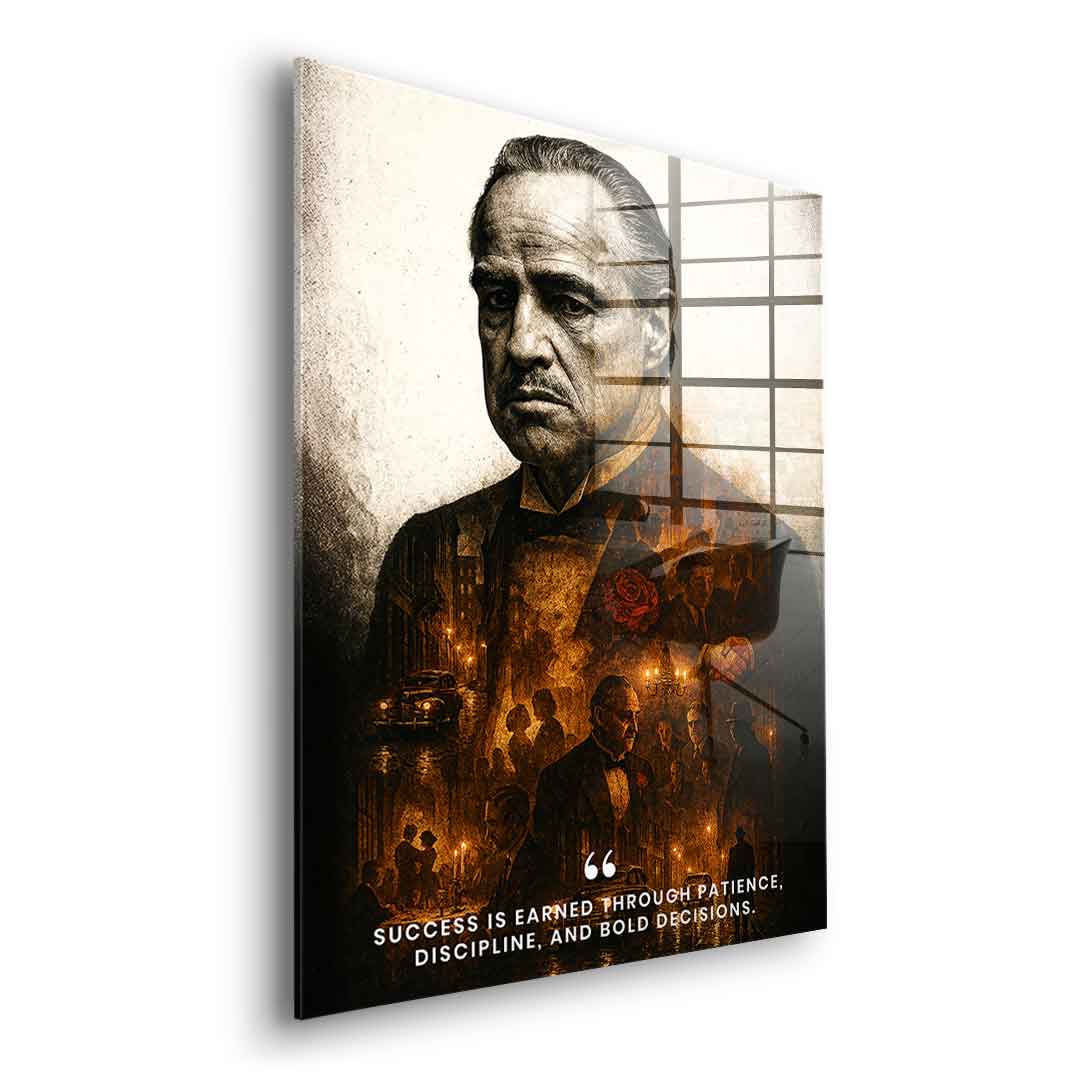 Success is Earned - acrylic glass