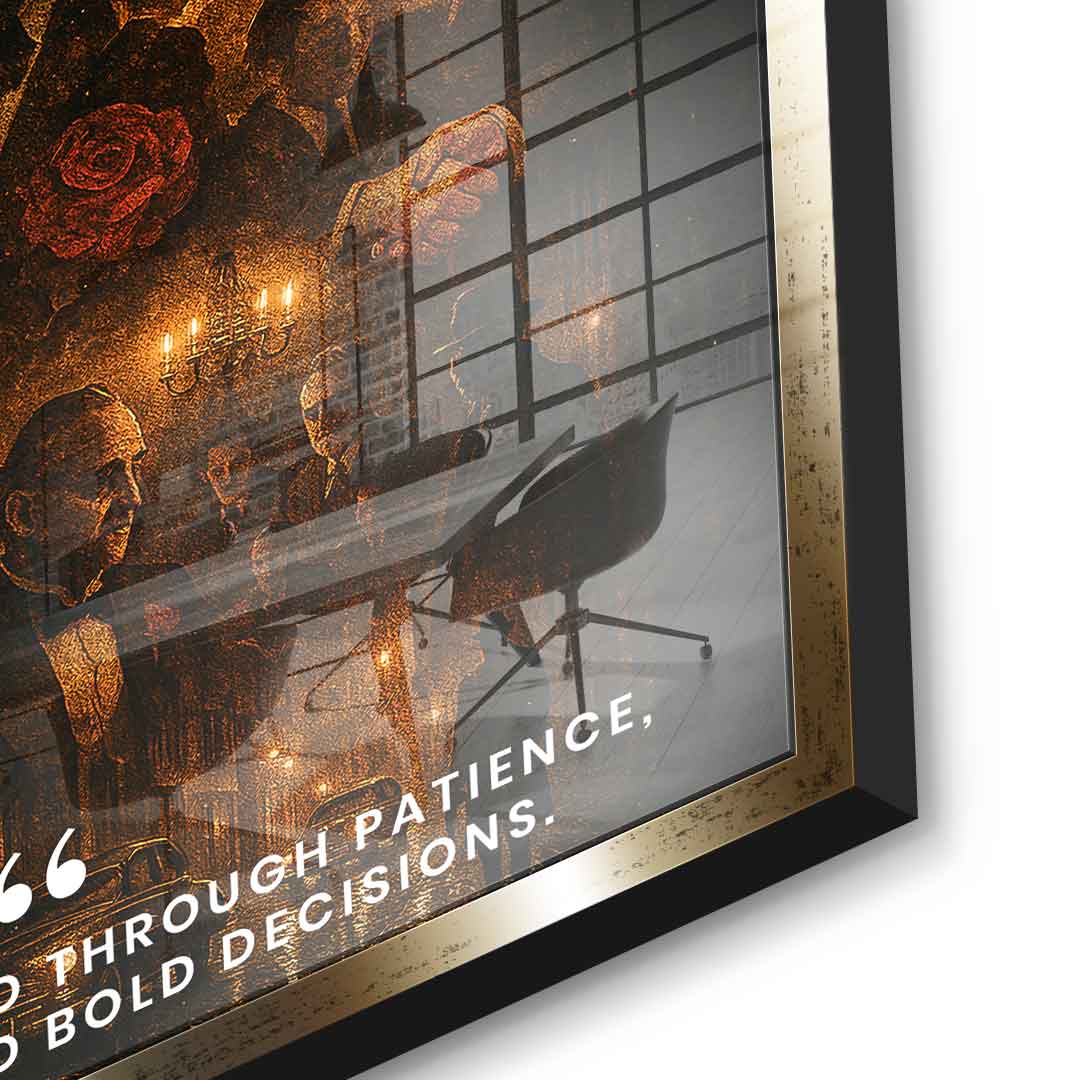 Success is Earned - acrylic glass