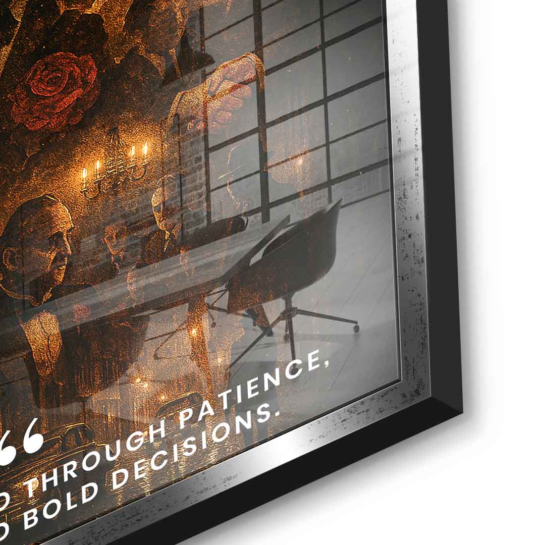 Success is Earned - acrylic glass