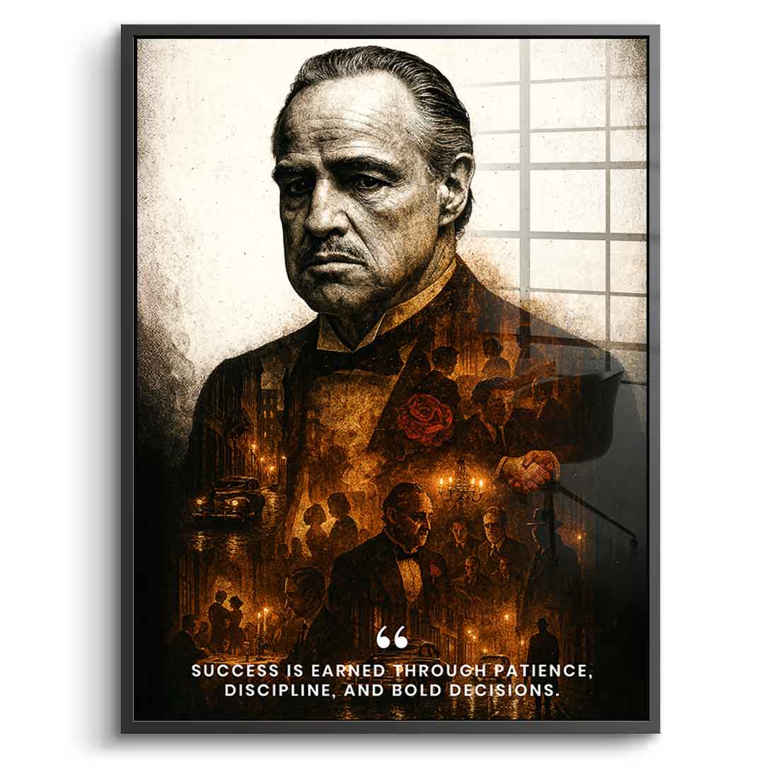 Success is Earned - acrylic glass