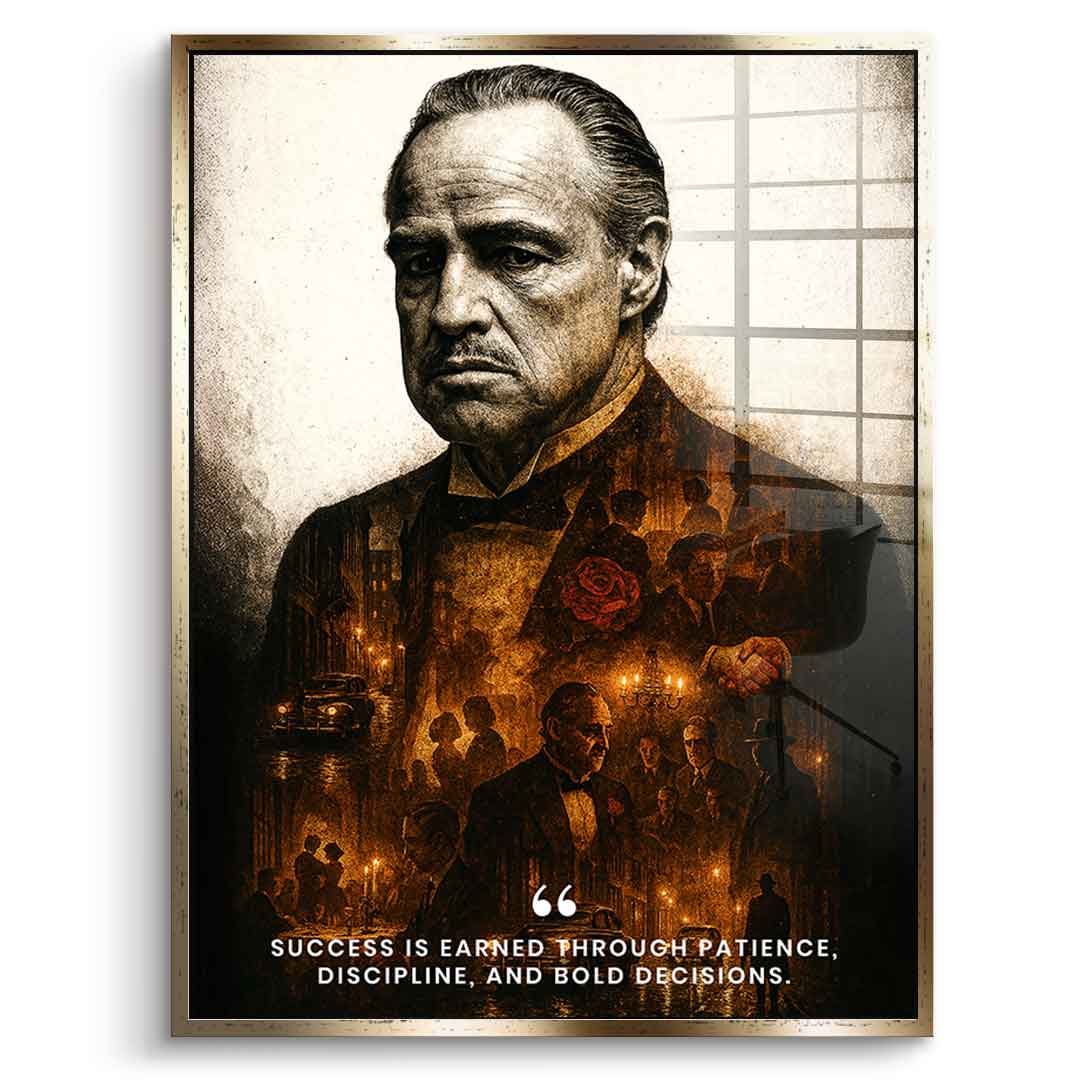 Success is Earned - acrylic glass