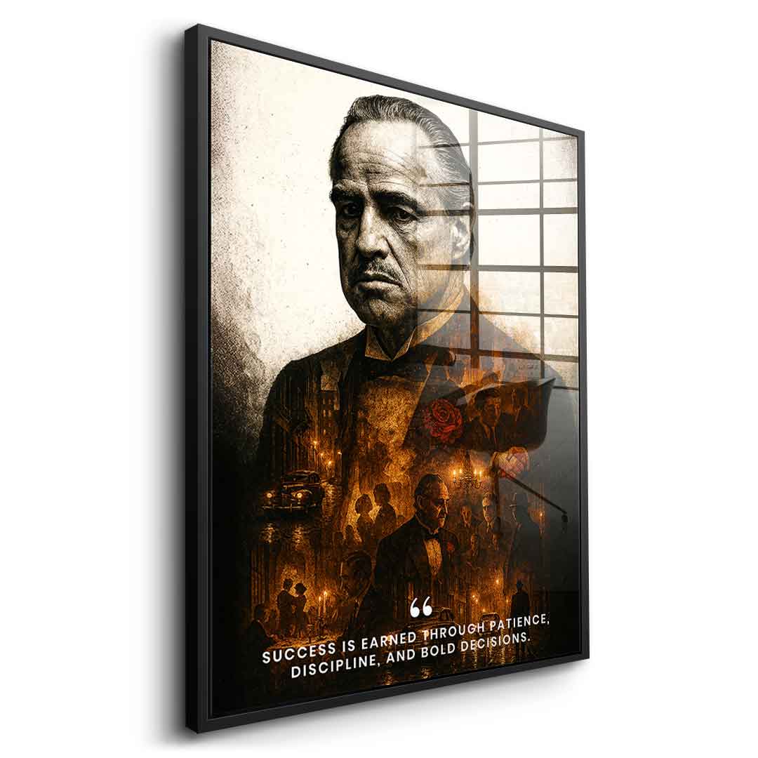 Success is Earned - acrylic glass