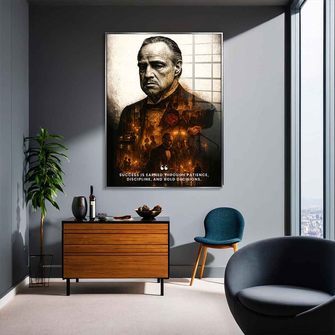 Success is Earned - acrylic glass