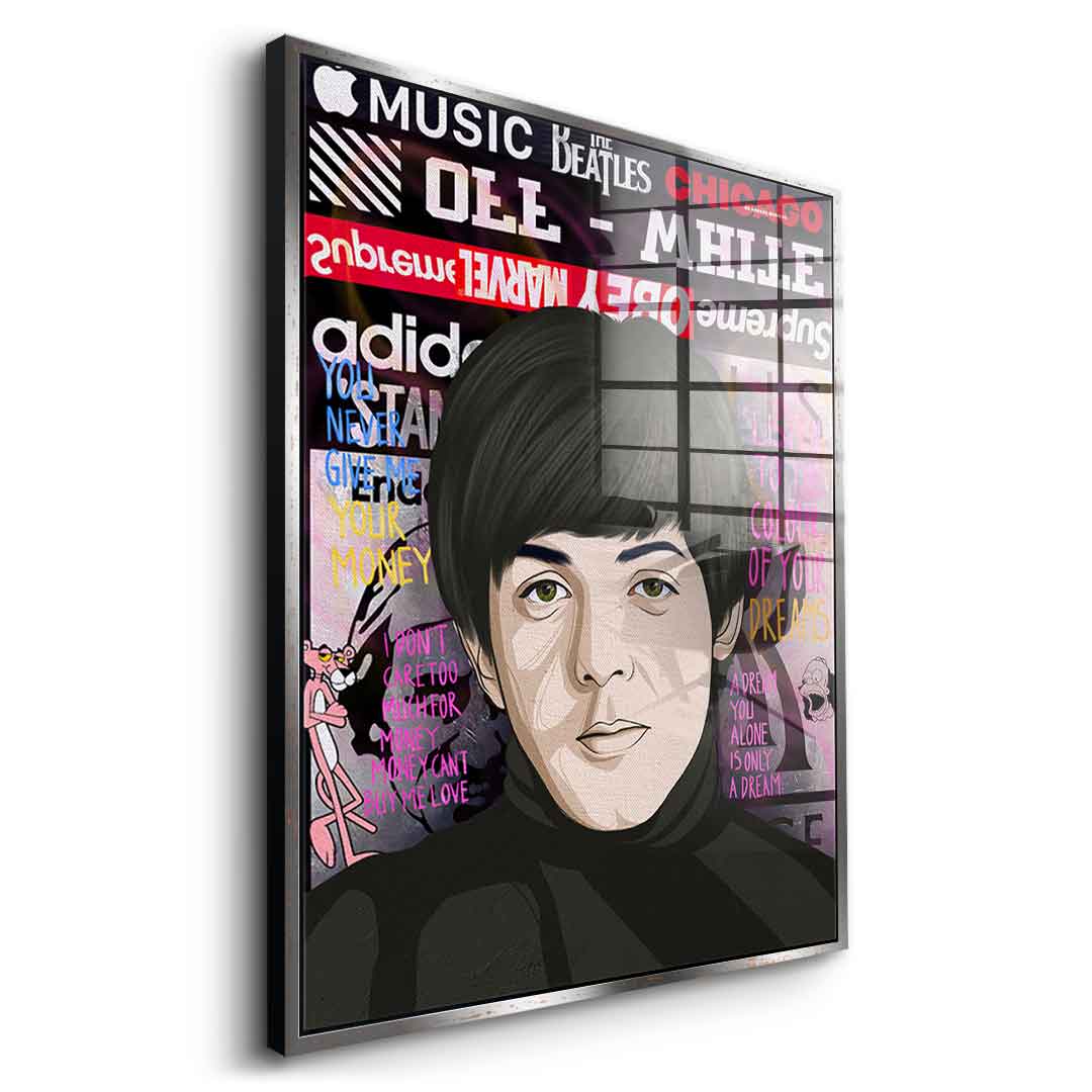 The Beatles - acrylic glass