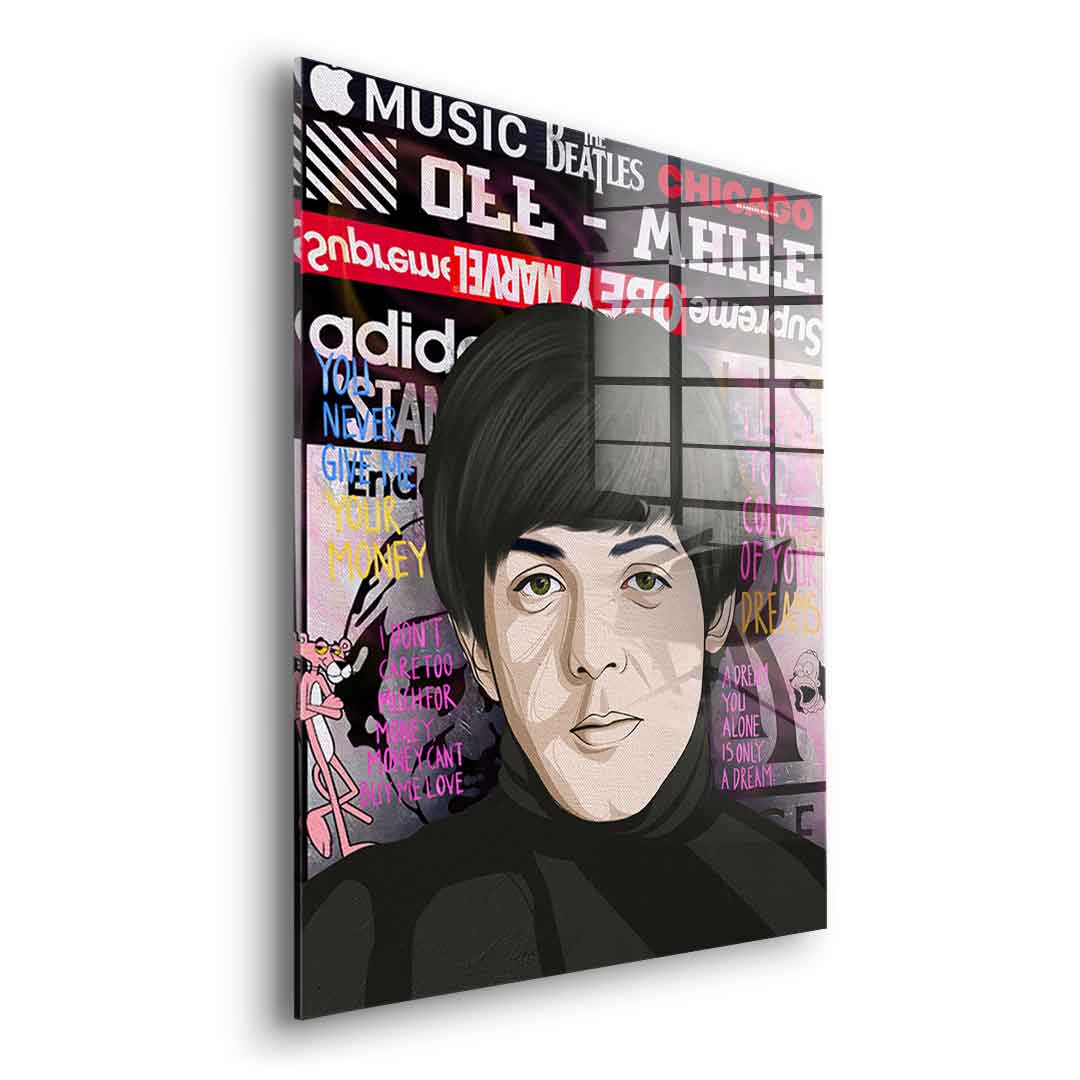 The Beatles - acrylic glass