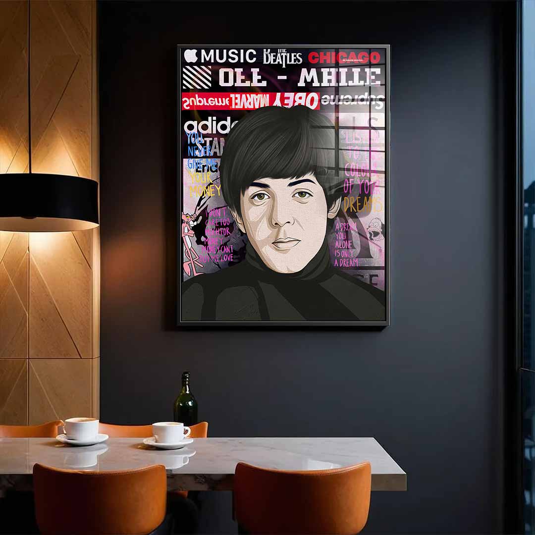 The Beatles - acrylic glass