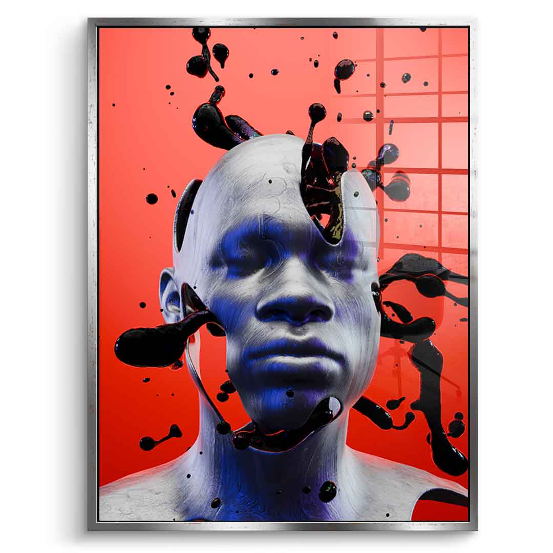 The Birth of a Thought - Acrylglas