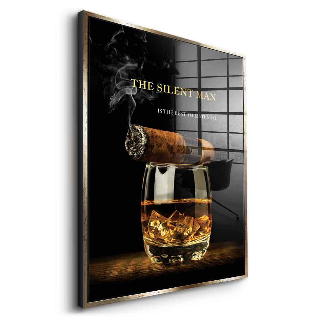 The Silent Man - acrylic glass