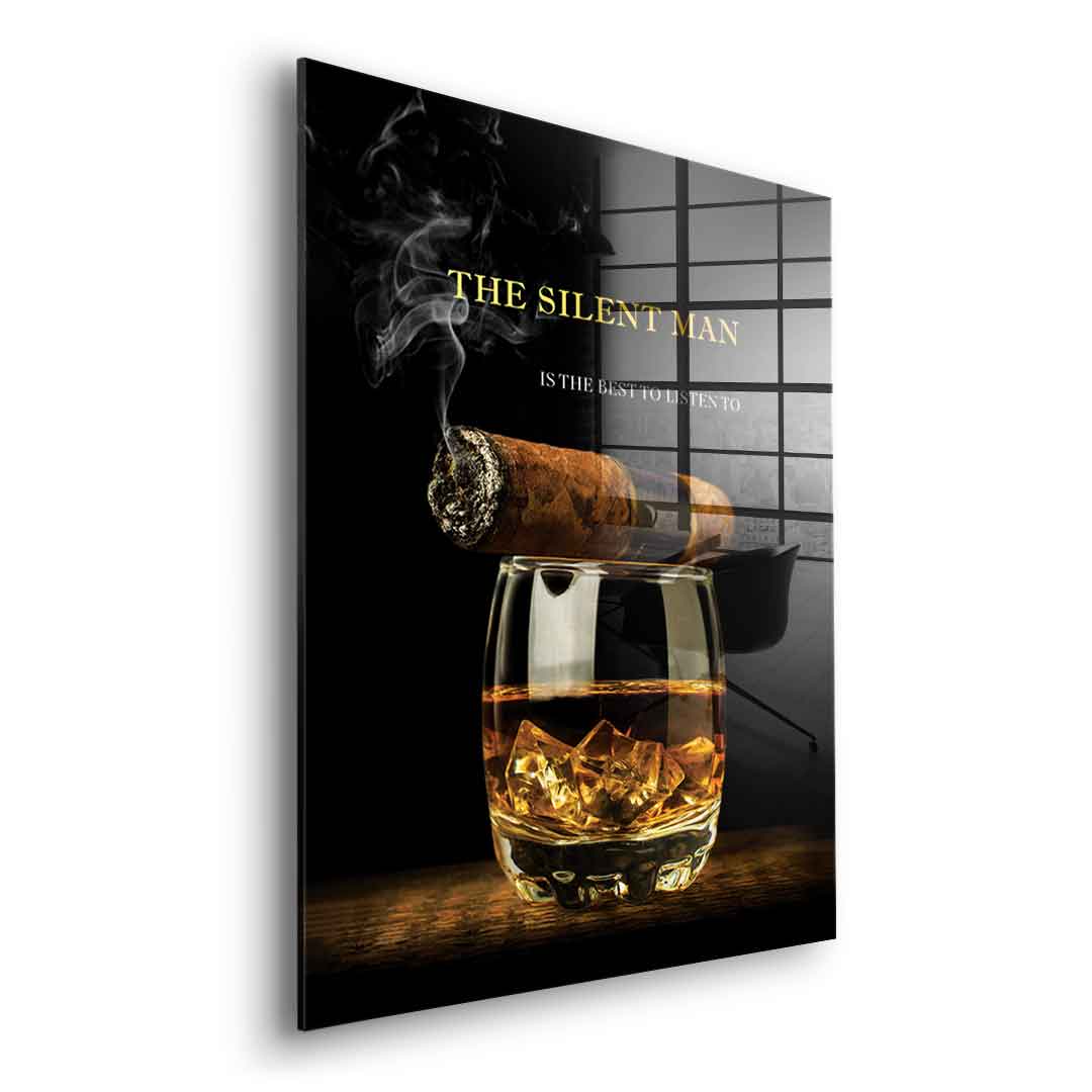 The Silent Man - acrylic glass