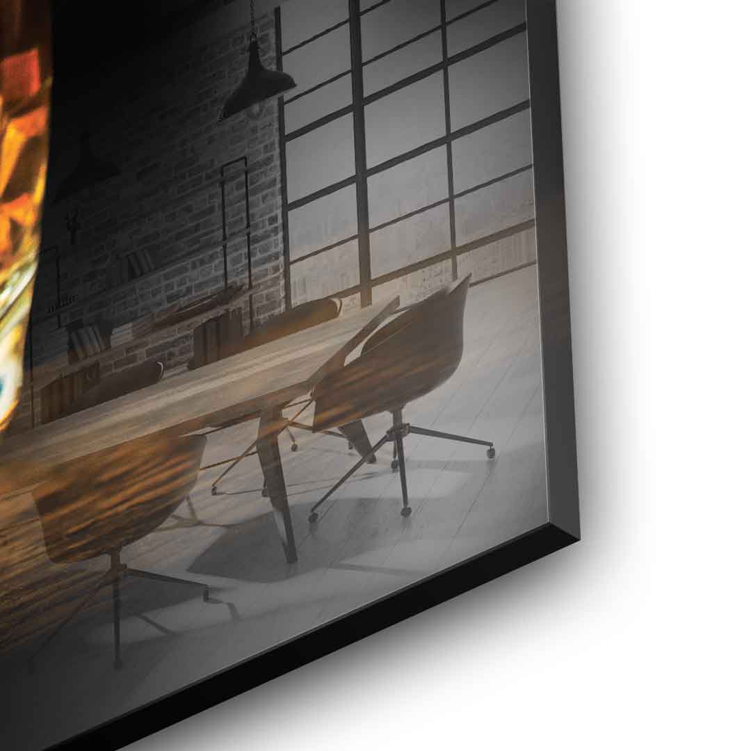 The Silent Man - acrylic glass