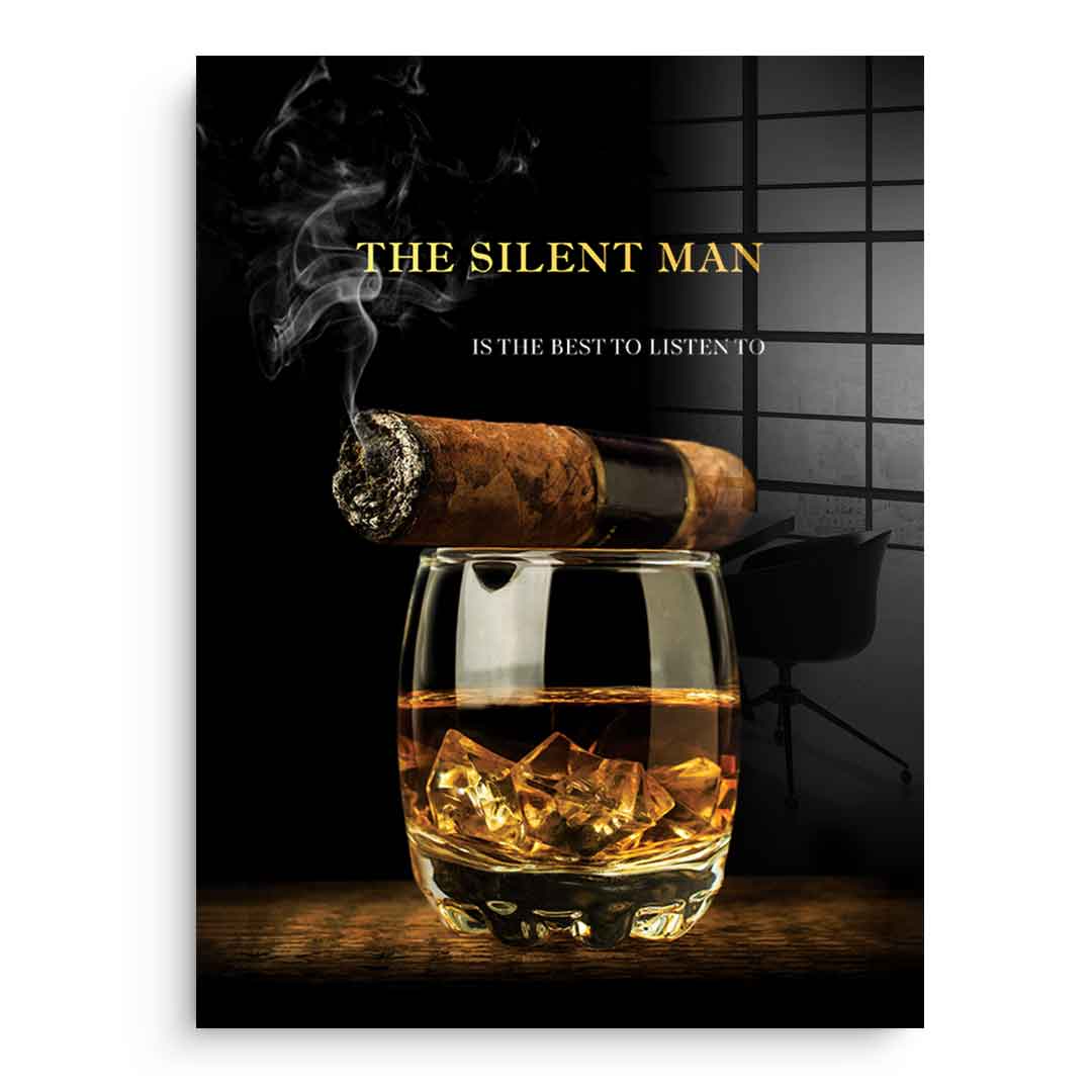 The Silent Man - Acrylglas