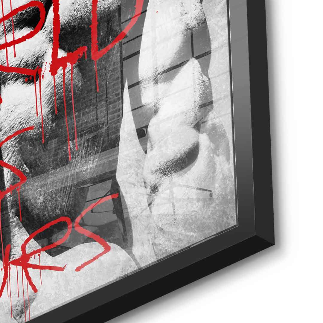 The World is Rours - acrylic glass