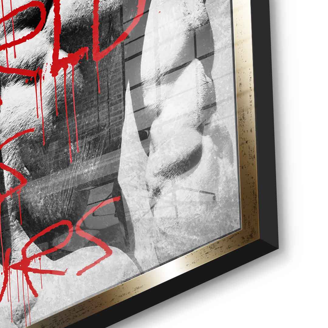 The World is Rours - acrylic glass