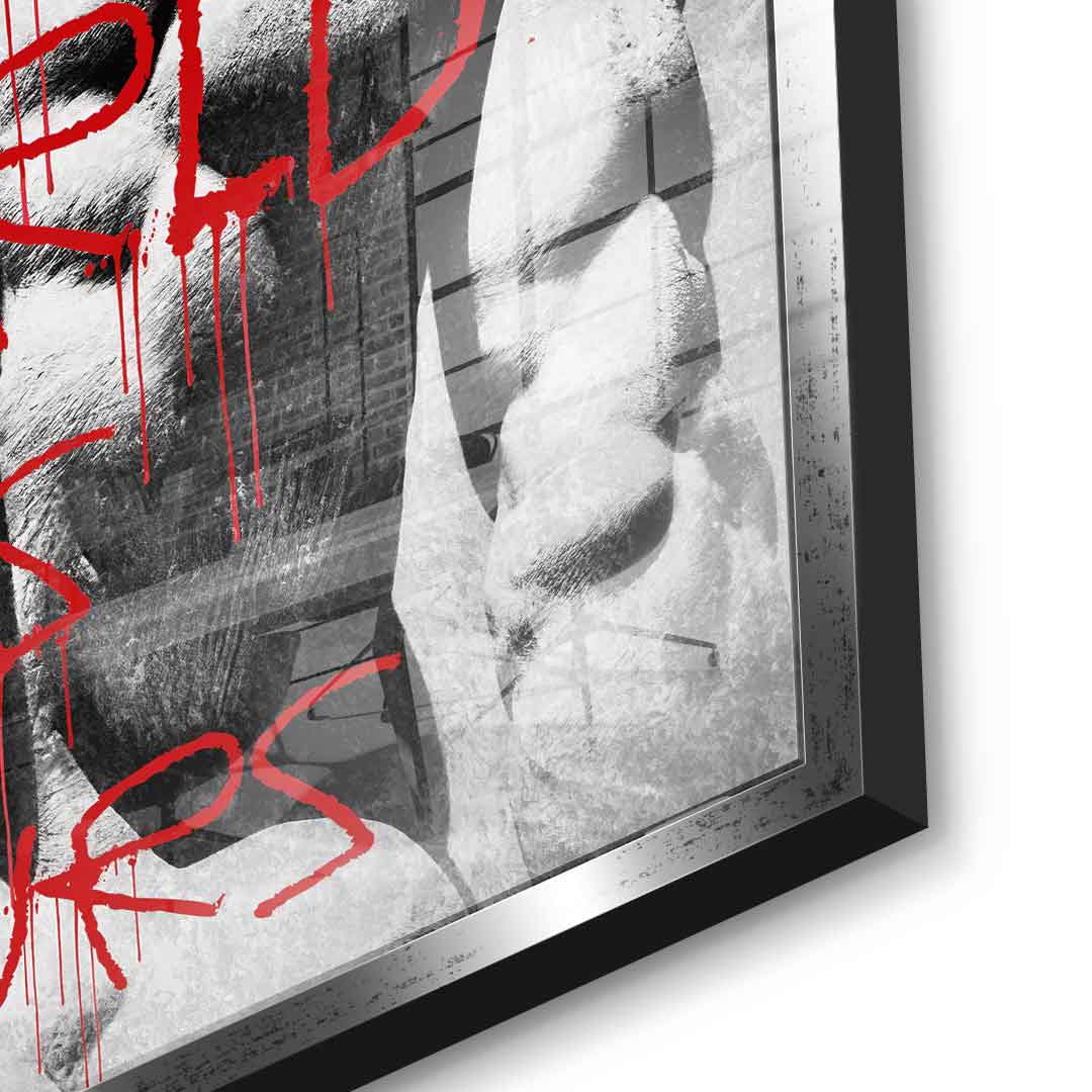 The World is Rours - acrylic glass