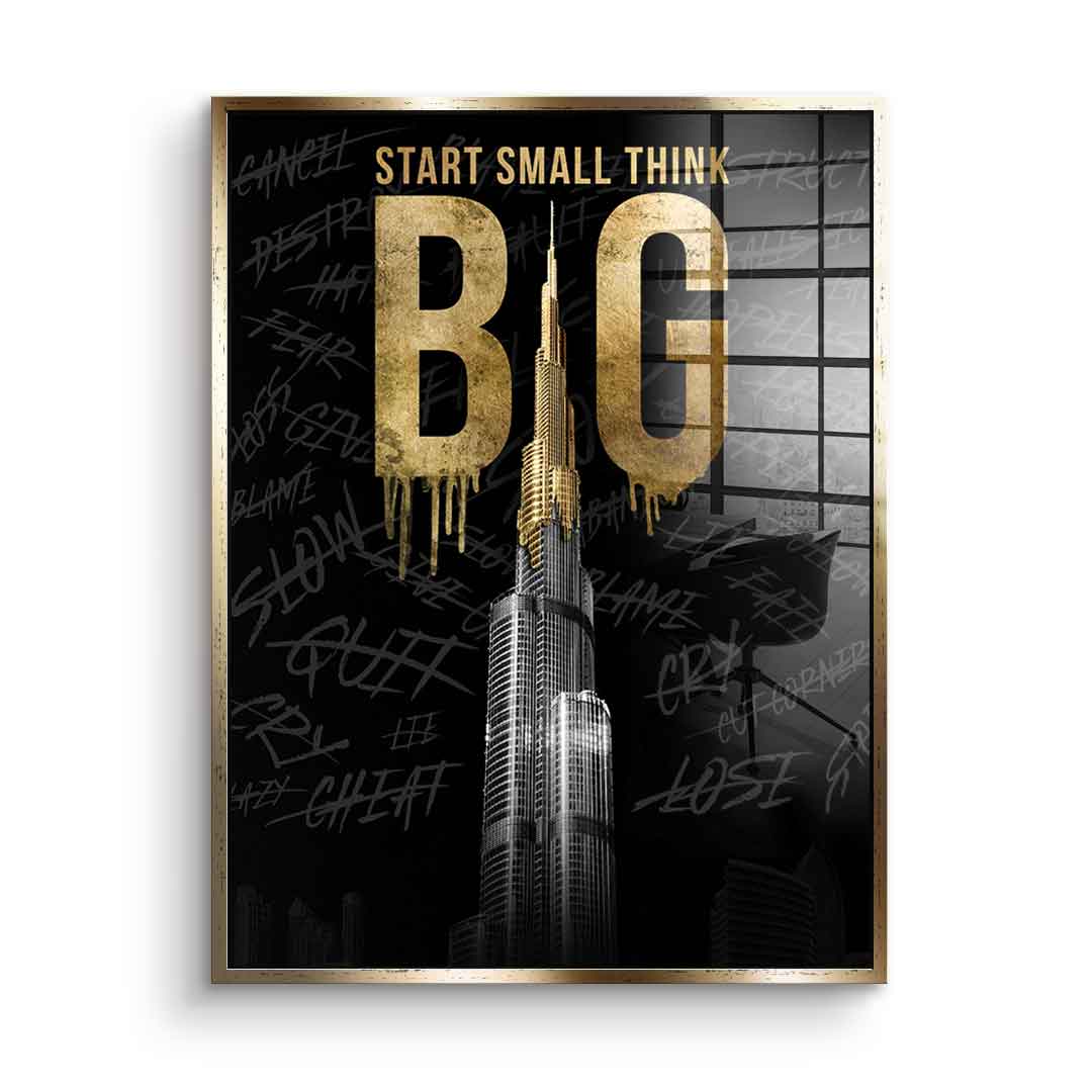 Think BIG #Burj Khalifa - Acrylglas
