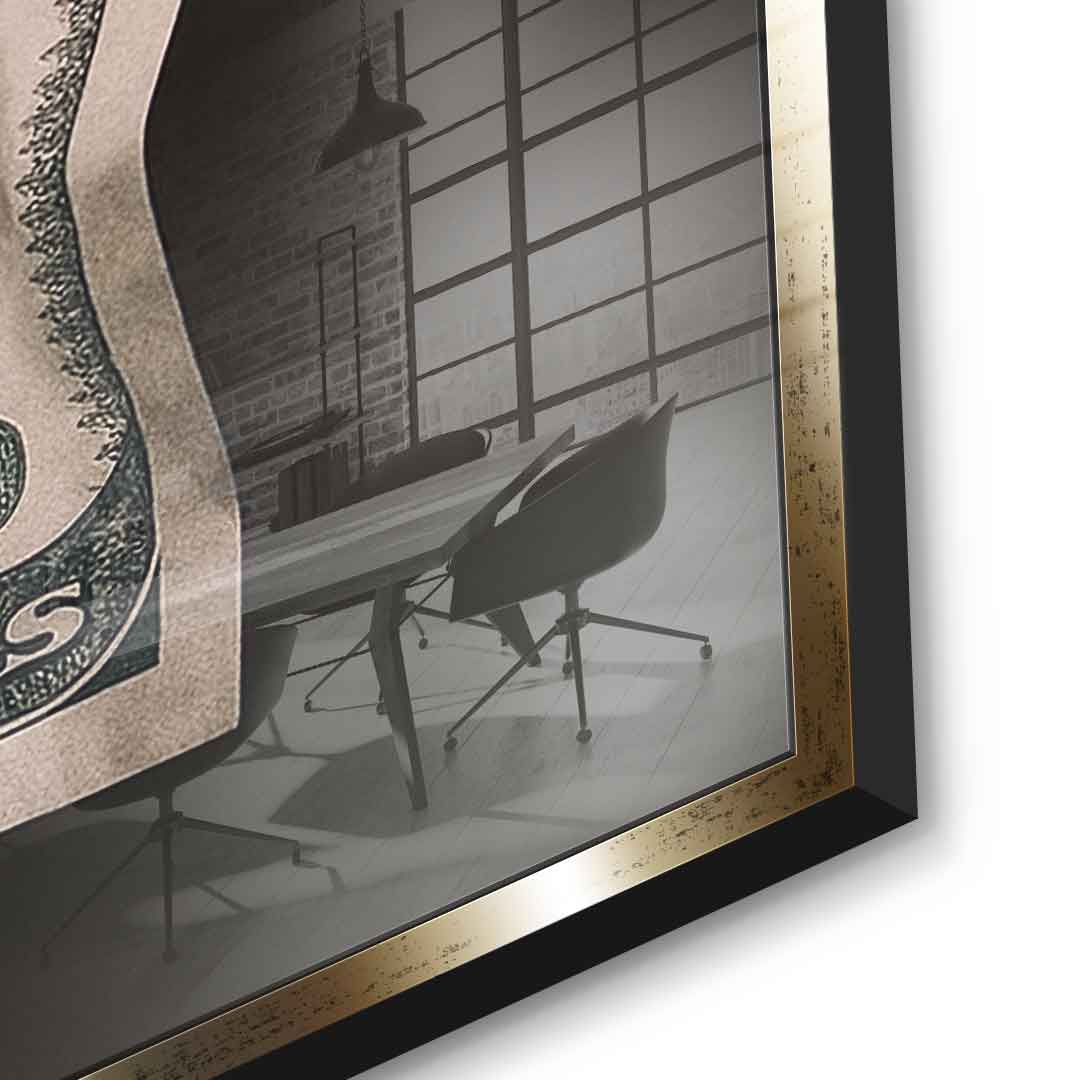 Time is Money - acrylic glass