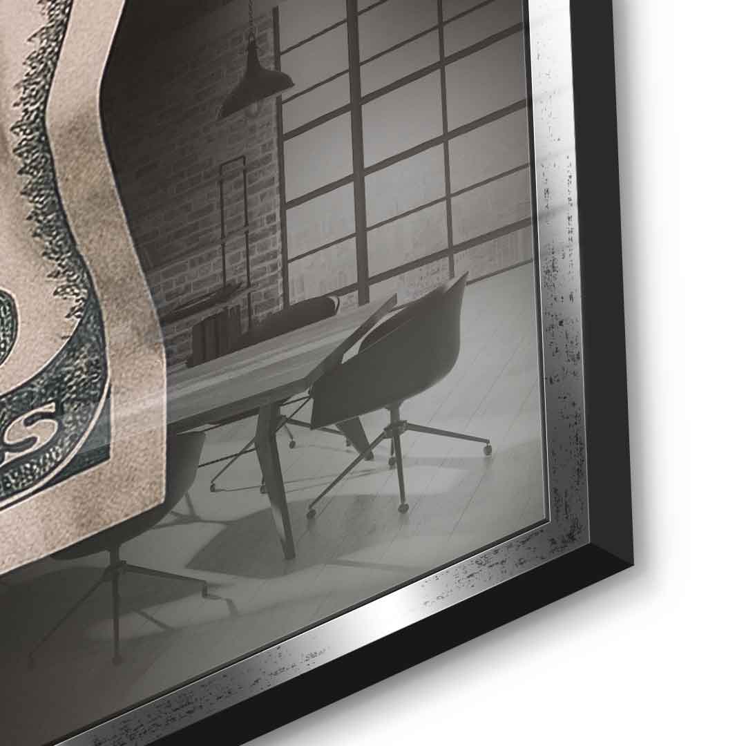 Time is Money - acrylic glass