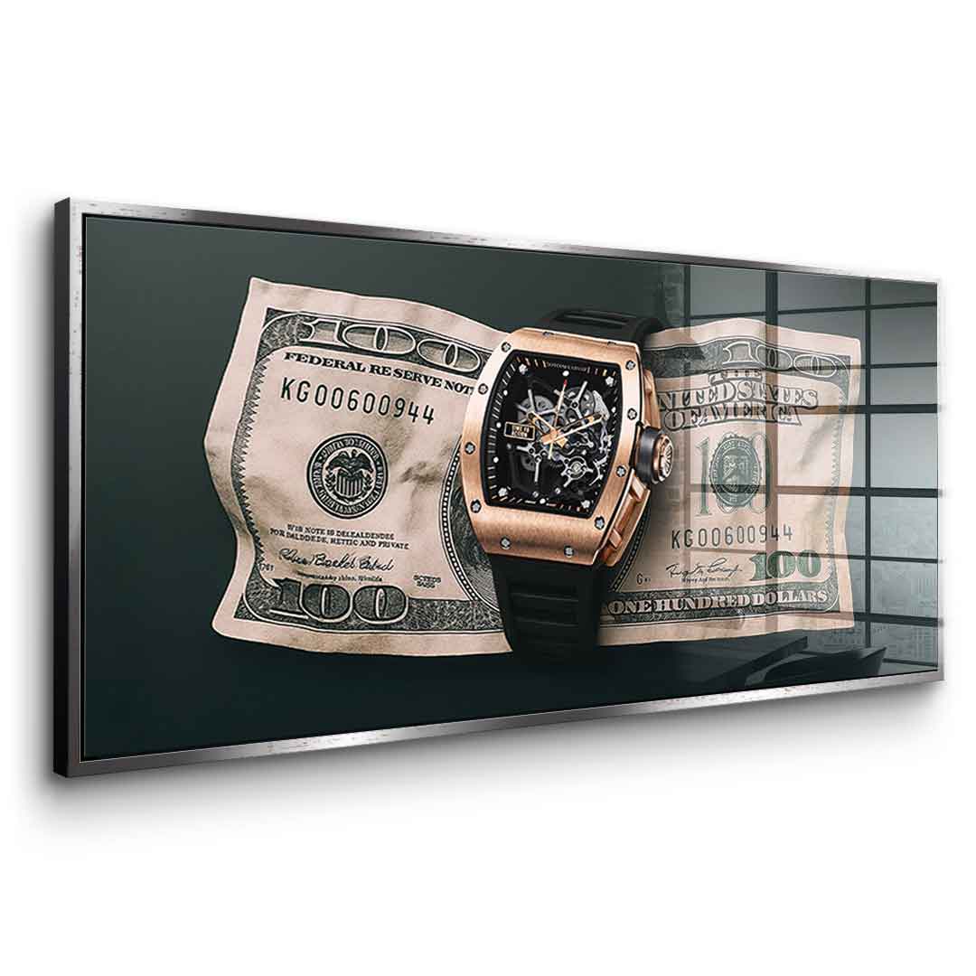 Time to Action - acrylic glass