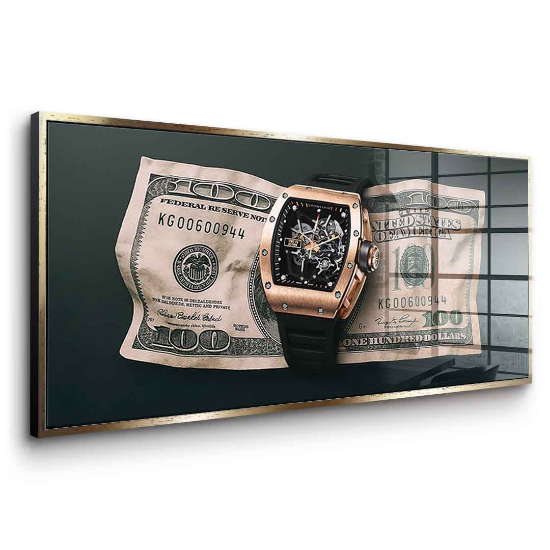 Time to Action - acrylic glass