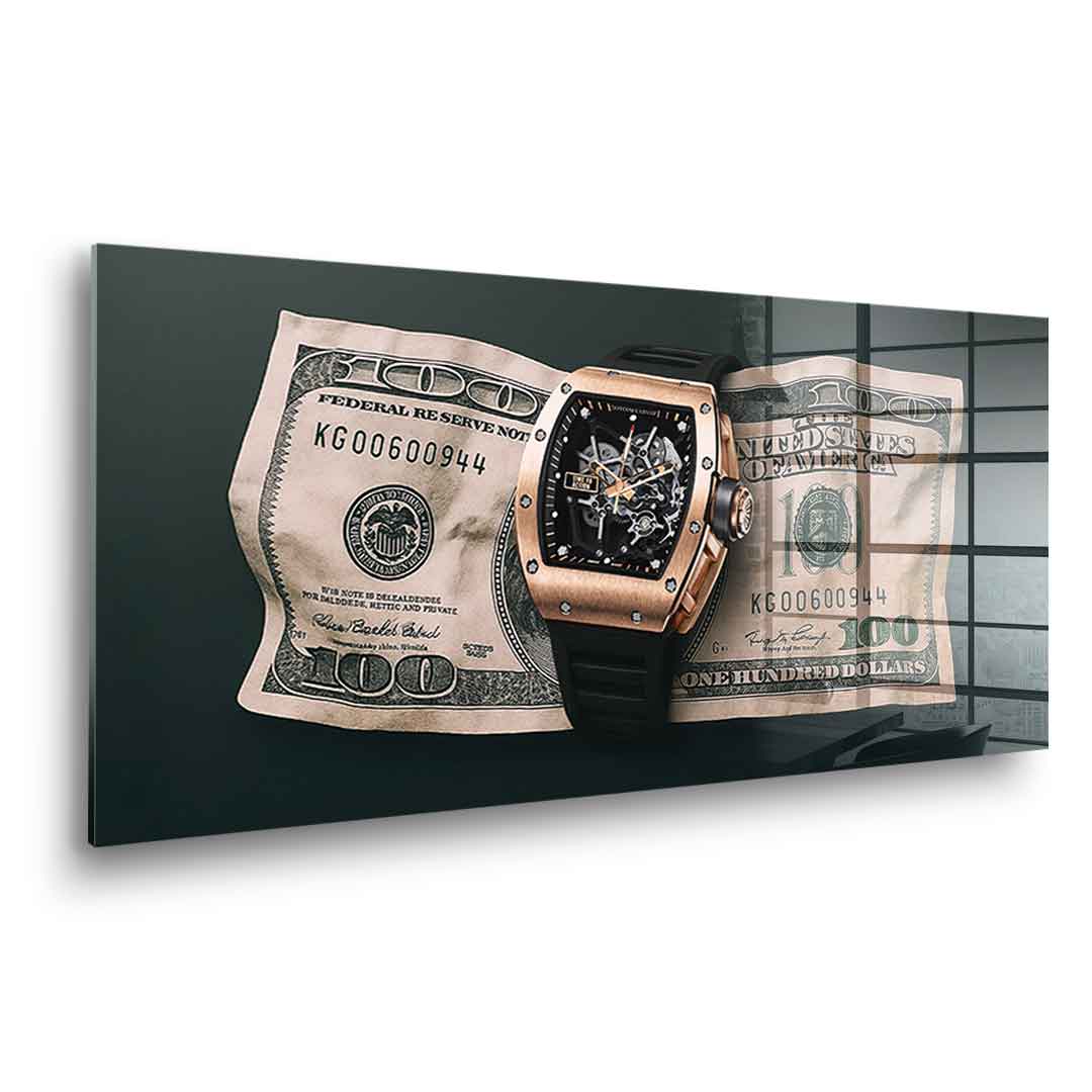 Time to Action - acrylic glass