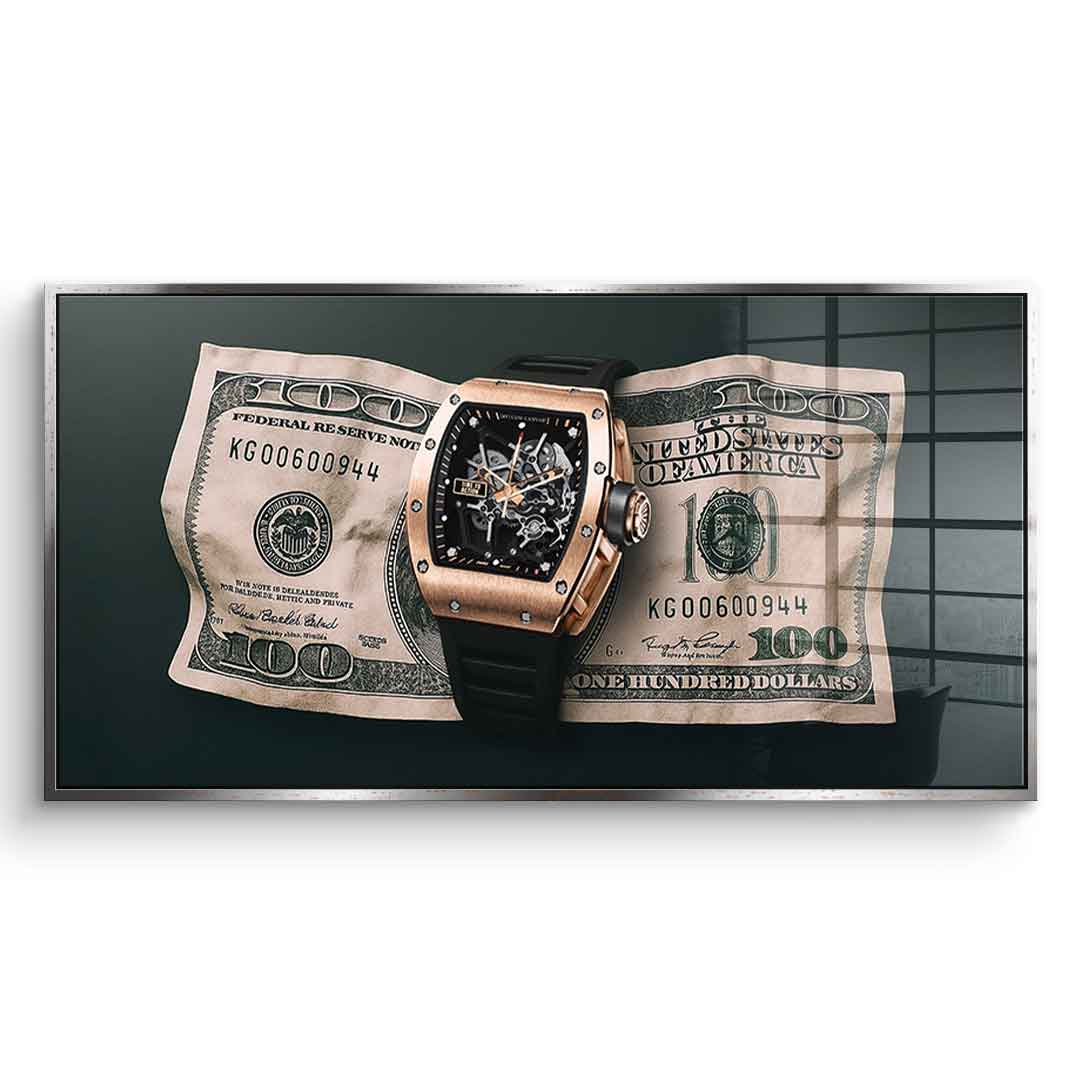 Time to Action - acrylic glass