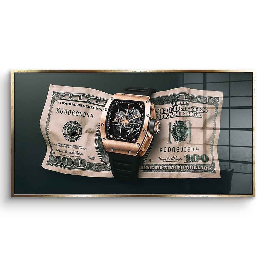 Time to Action - acrylic glass