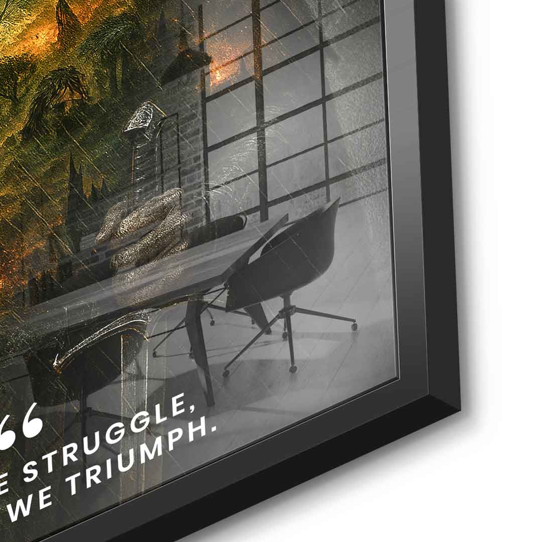 Together We Triumph - acrylic glass