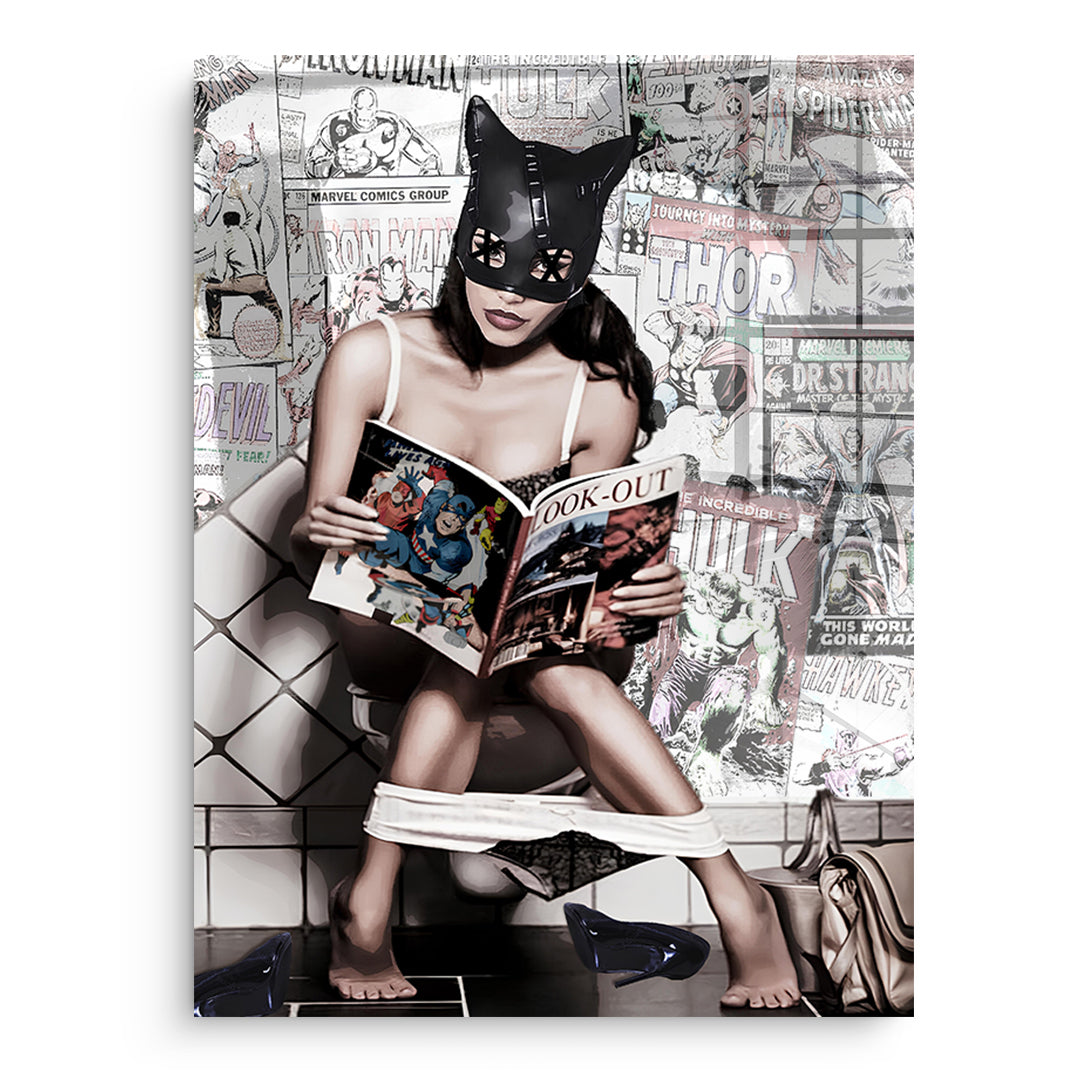 Toilet Break - Acrylglas