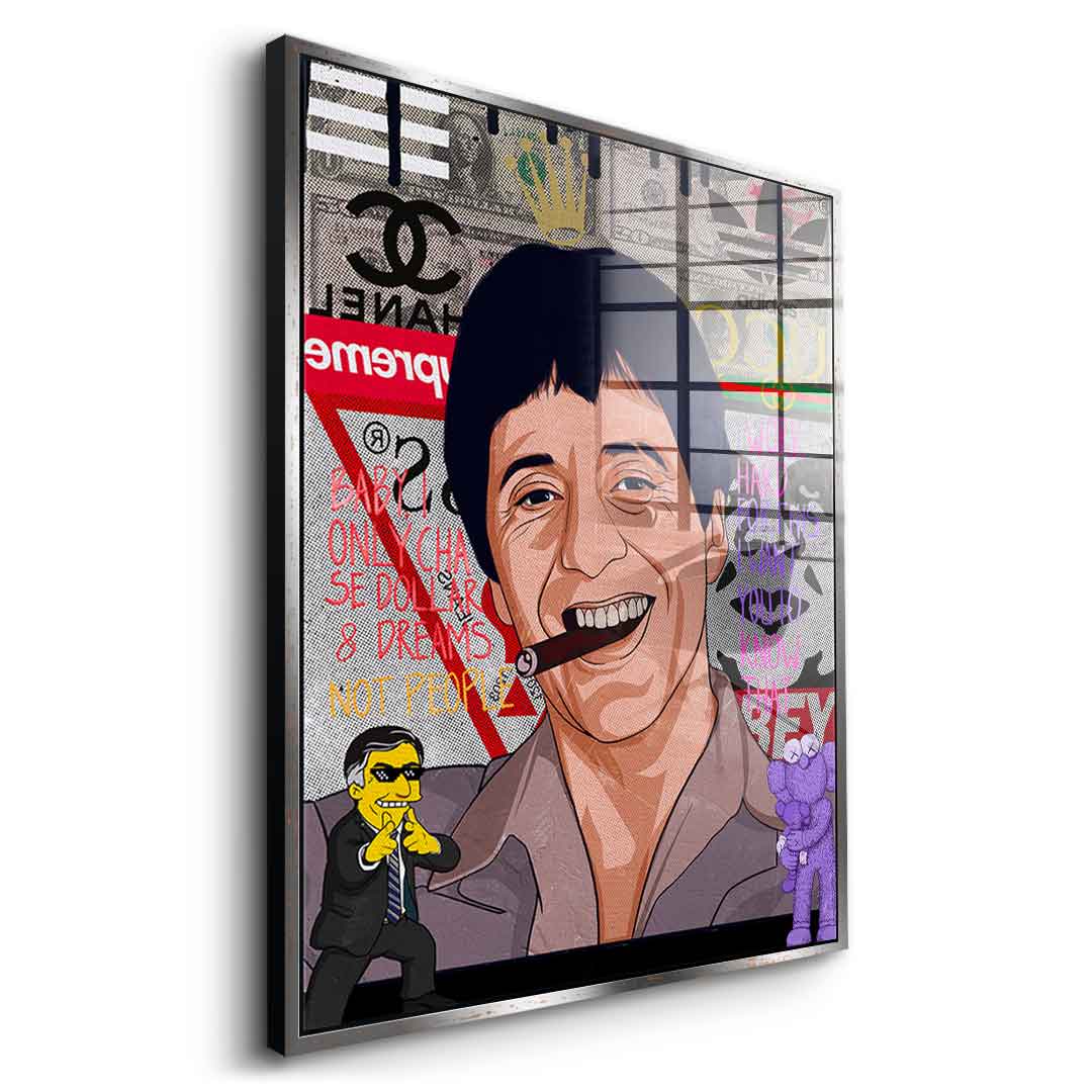 Tony Montana - Acrylglas