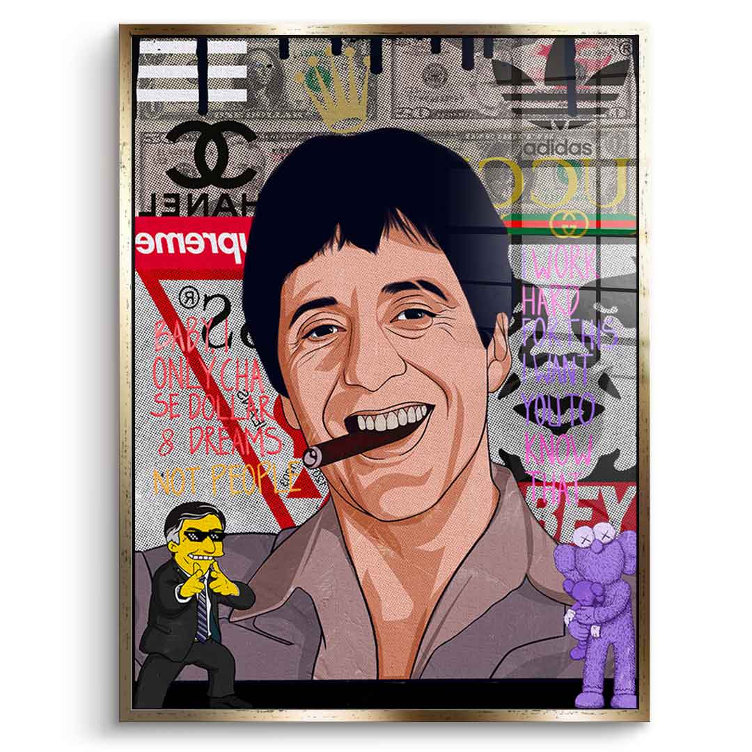 Tony Montana - Acrylglas