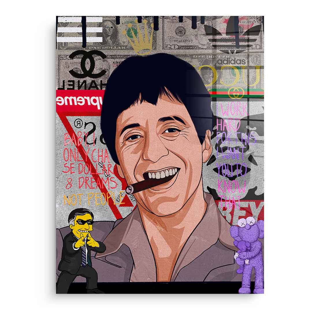 Tony Montana - Acrylglas