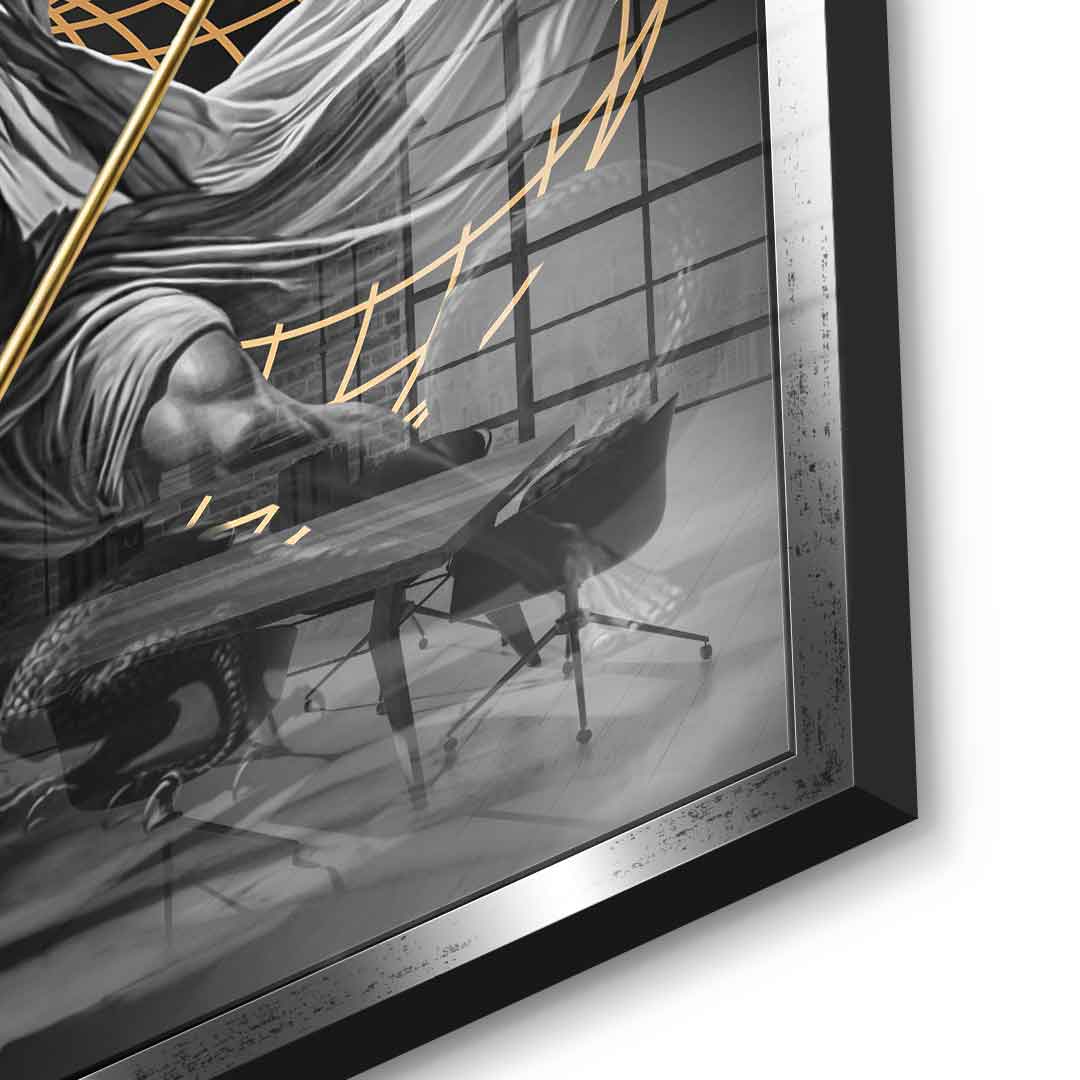 Triumph over Shadow - acrylic glass