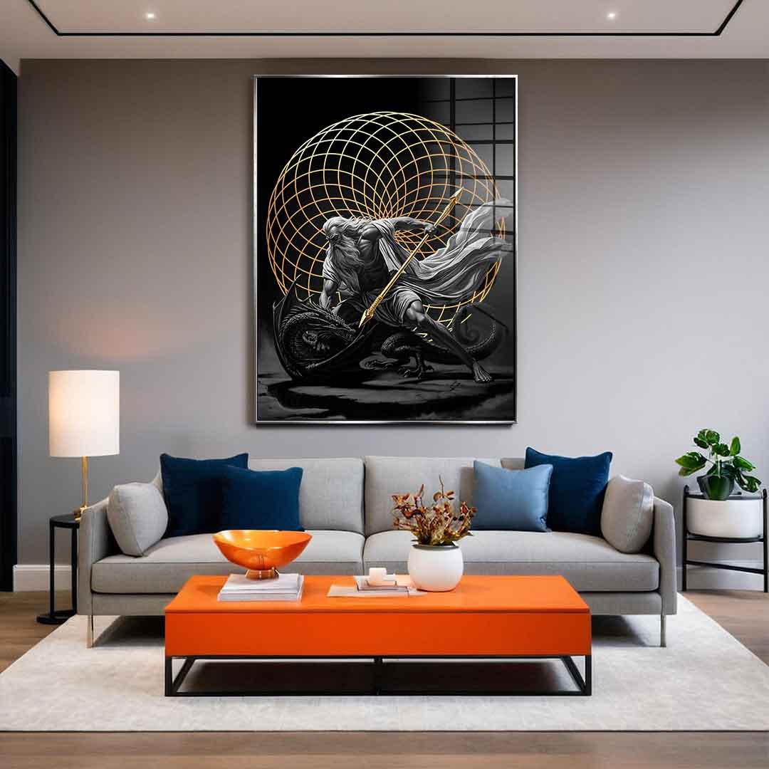 Triumph over Shadow - acrylic glass