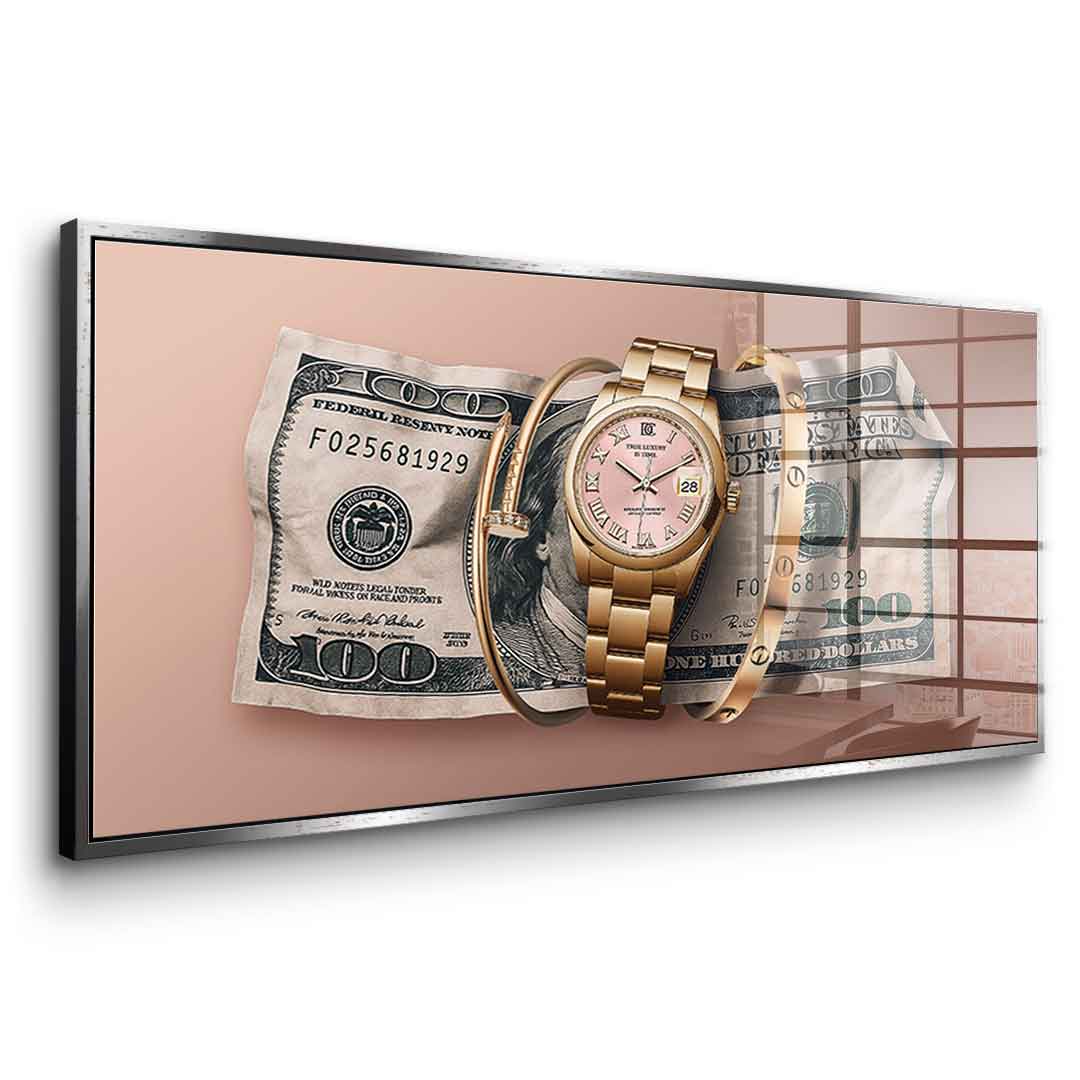 True Luxury is Time - acrylic glass