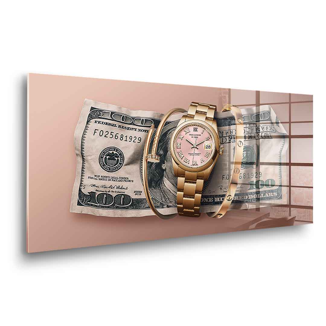 True Luxury is Time - acrylic glass