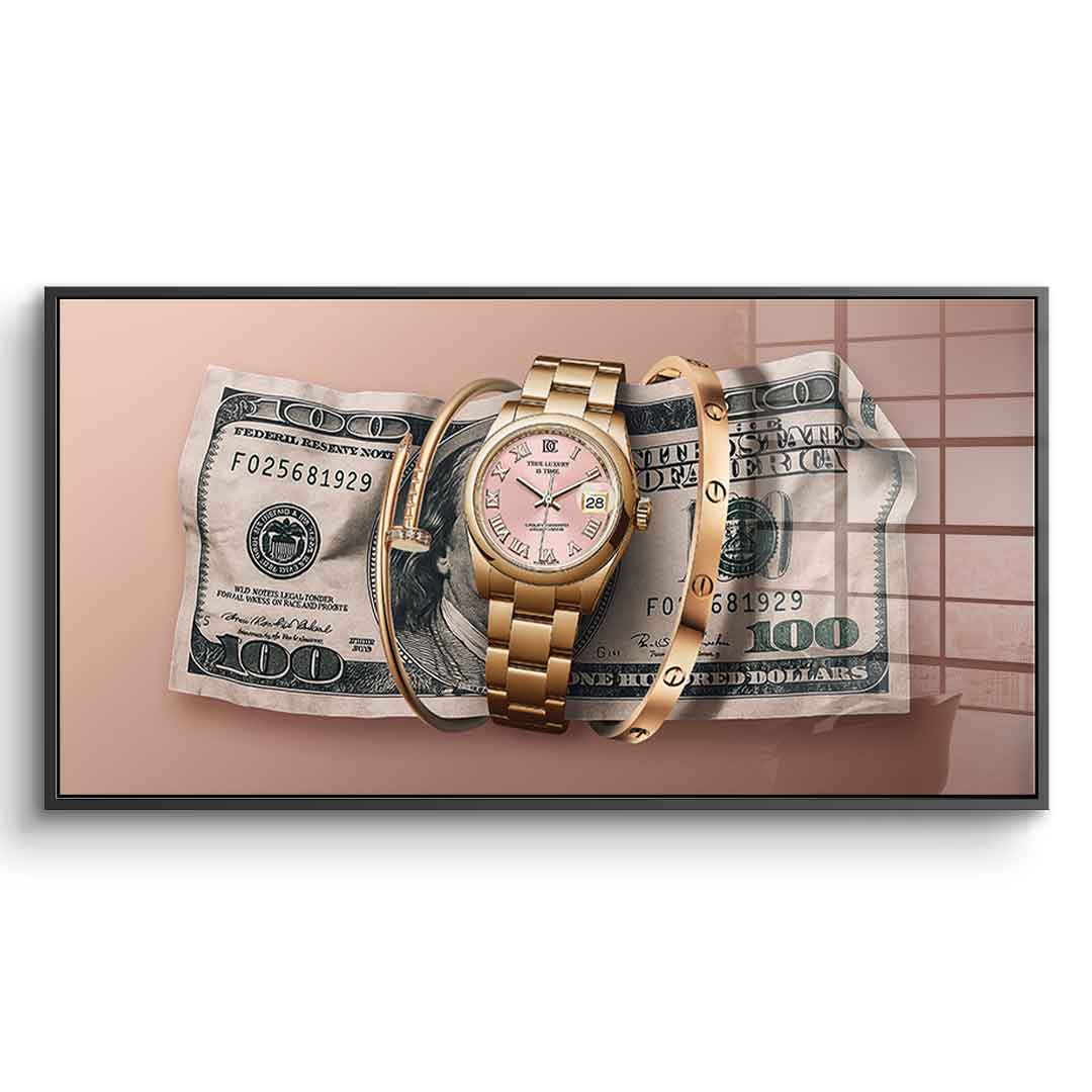 True Luxury is Time - acrylic glass