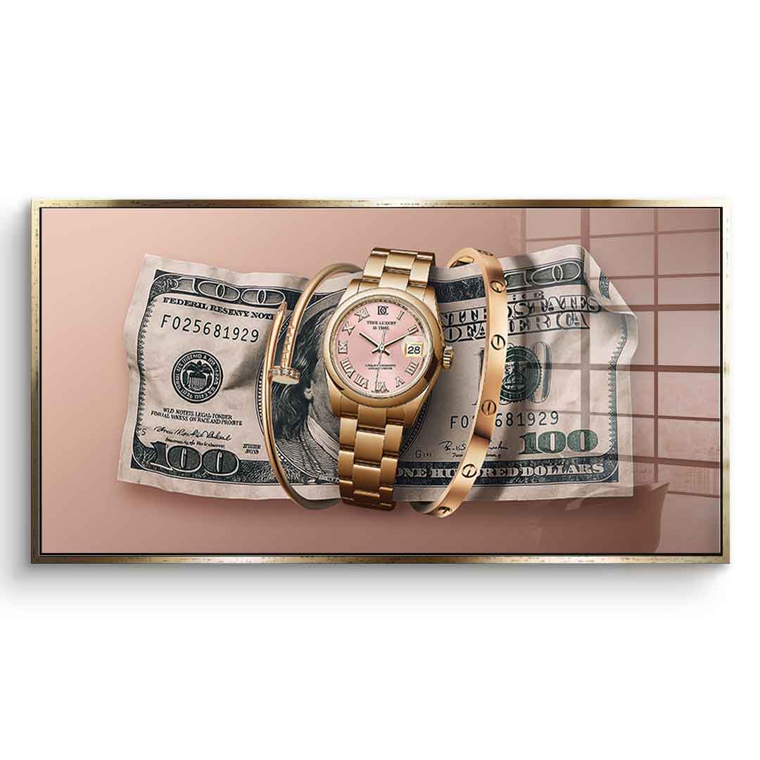 True Luxury is Time - acrylic glass