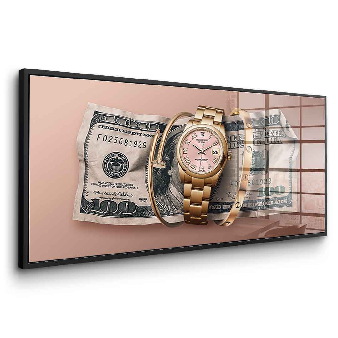 True Luxury is Time - acrylic glass