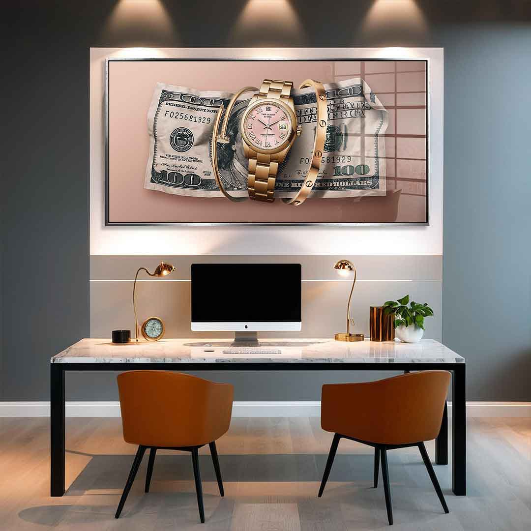 True Luxury is Time - acrylic glass