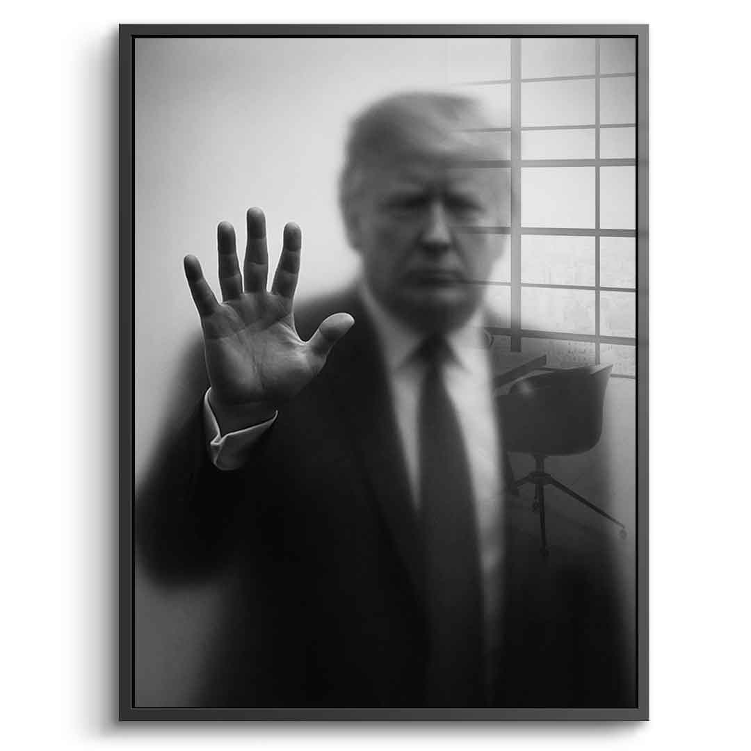Trump's Silhouette - acrylic glass