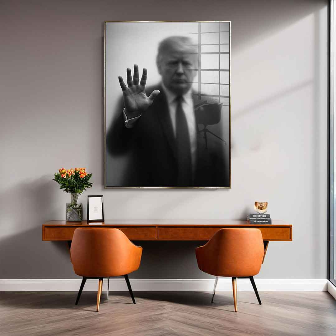 Trump's Silhouette - acrylic glass