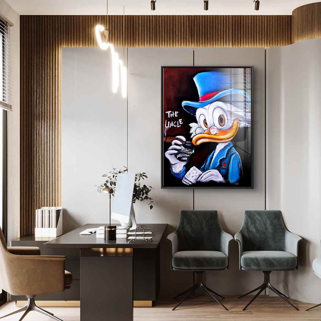 Uncle Scrooge - acrylic glass