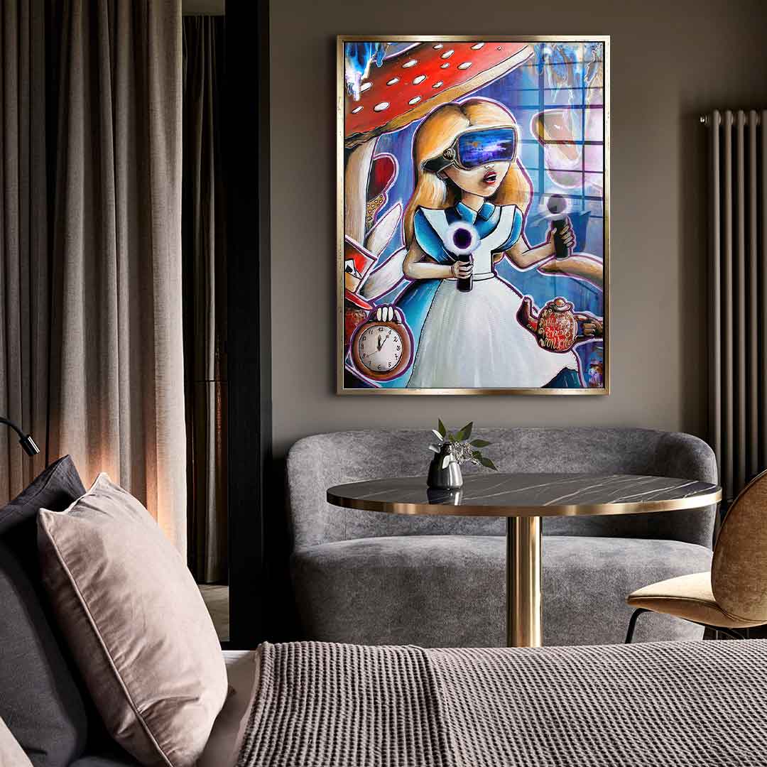 Virtual Reality - Acrylglas