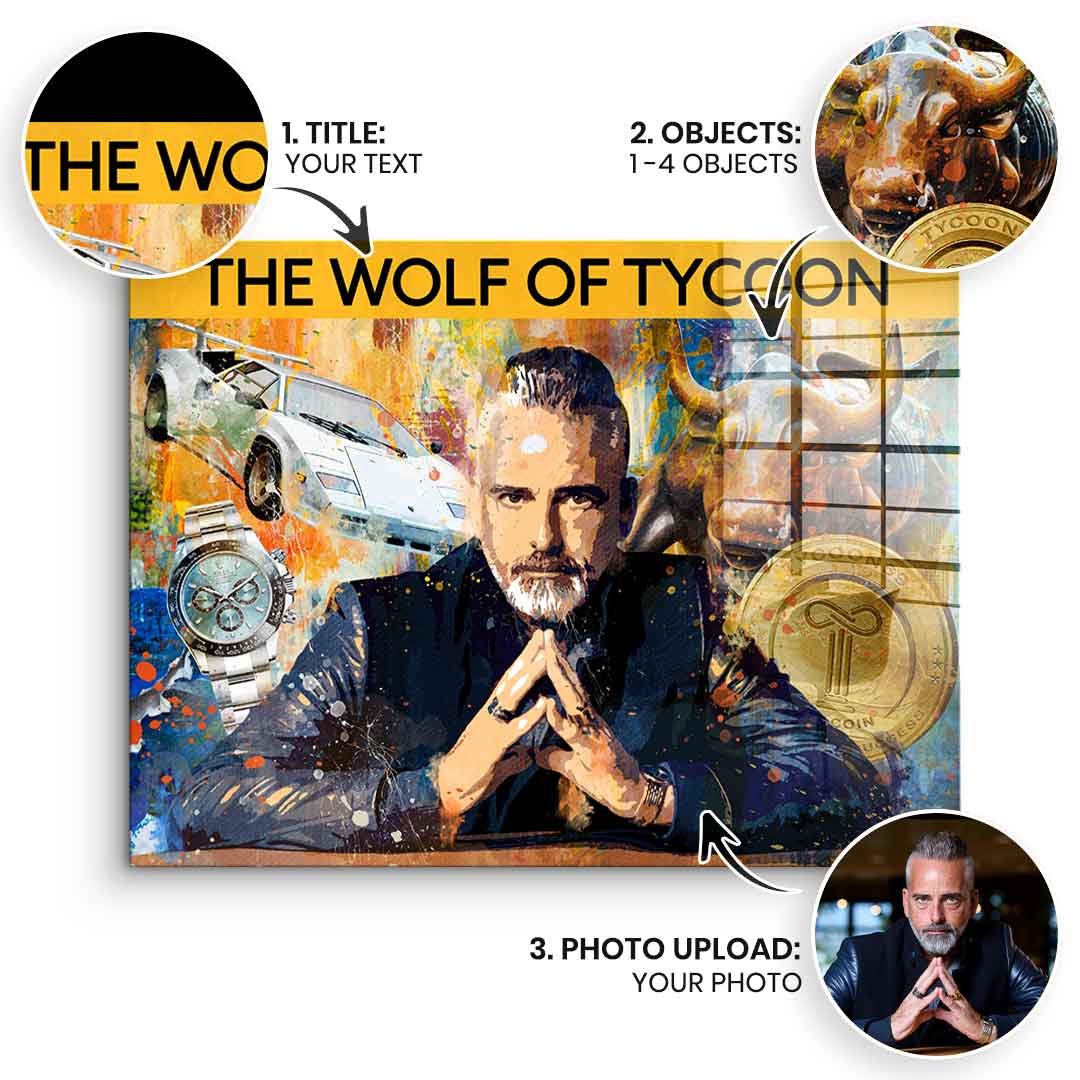 Visionboard - Acrylglas - personalisierbar