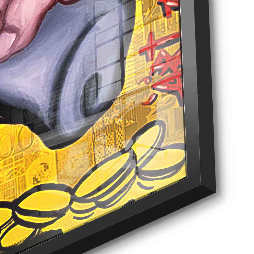 Wanna Play A Game - acrylic glass