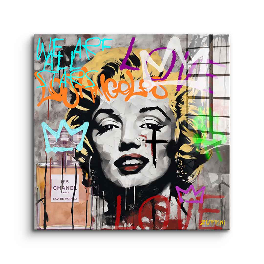 We Are All Stars - Acrylglas