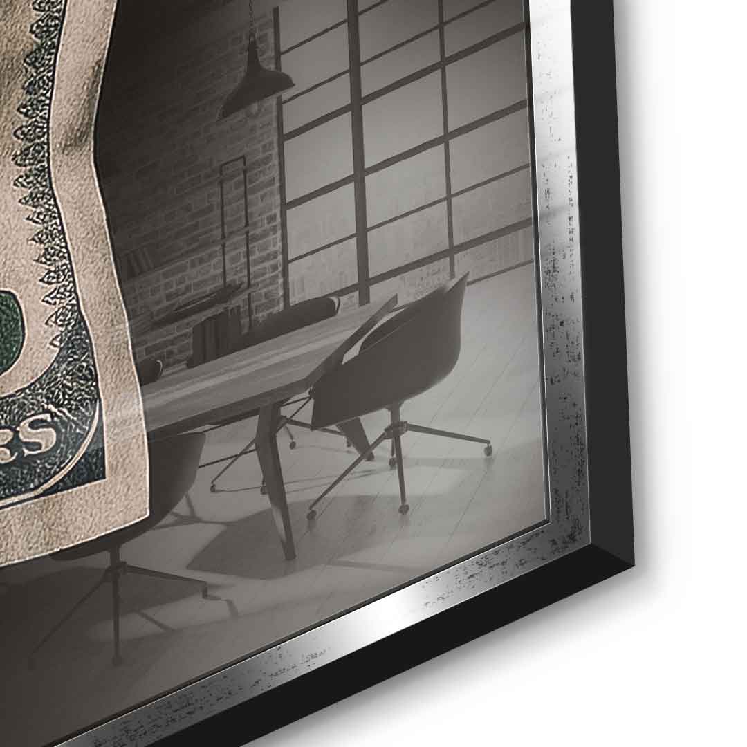 Wealth is Timing - acrylic glass