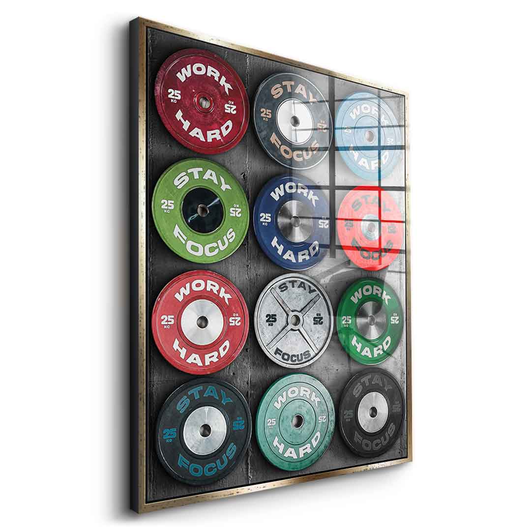 Weight for Motivation - Acrylglas